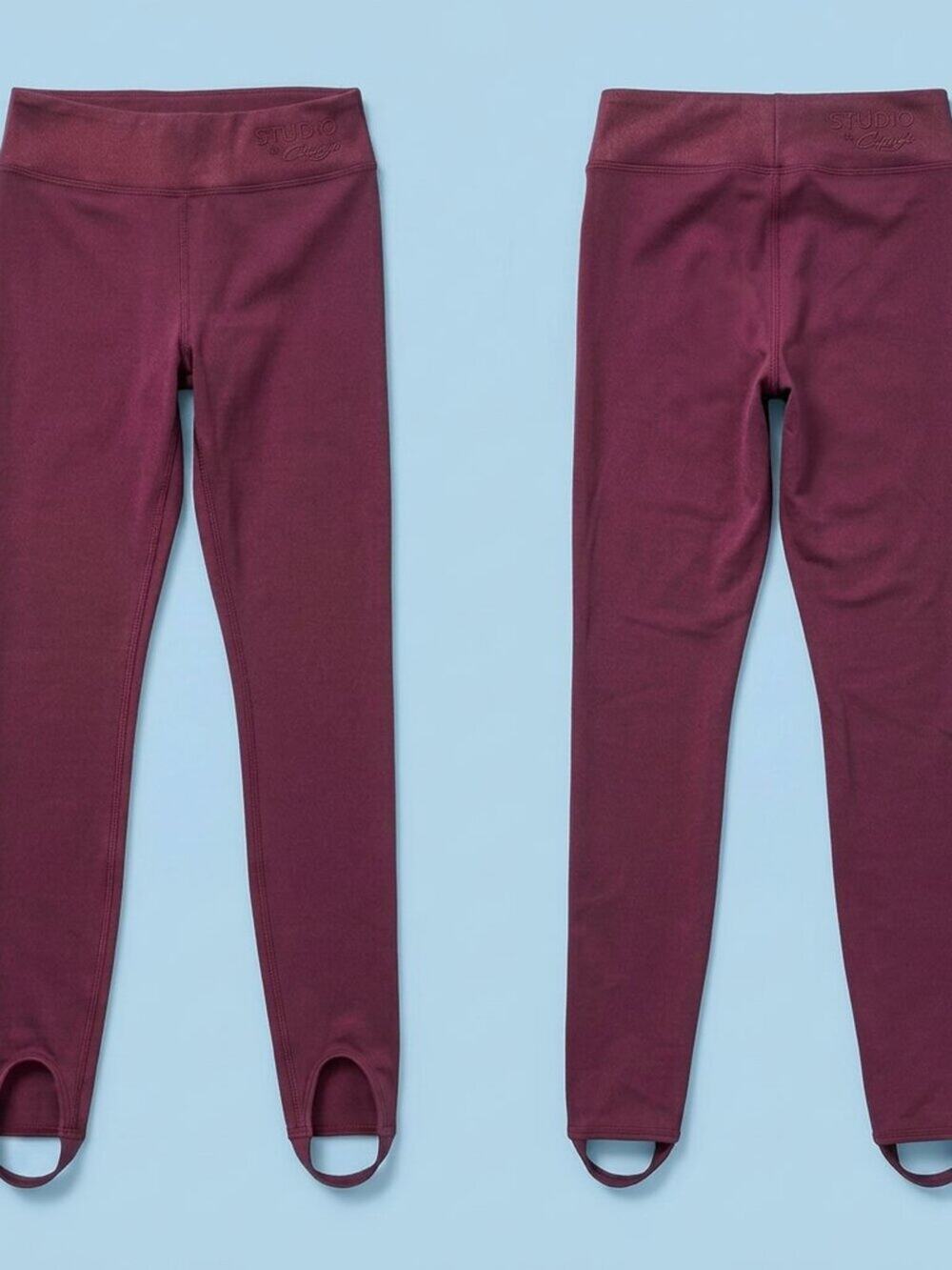 Studio by Capezio "Inner Ballerina" Crossover Tulip Cuff Leggings